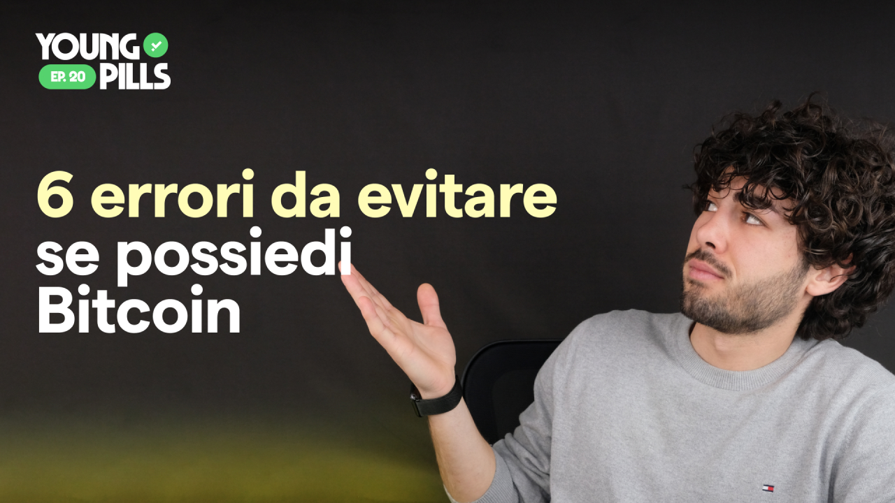 Bi5 errori da evitare se possiedi Bitcoin e crypto