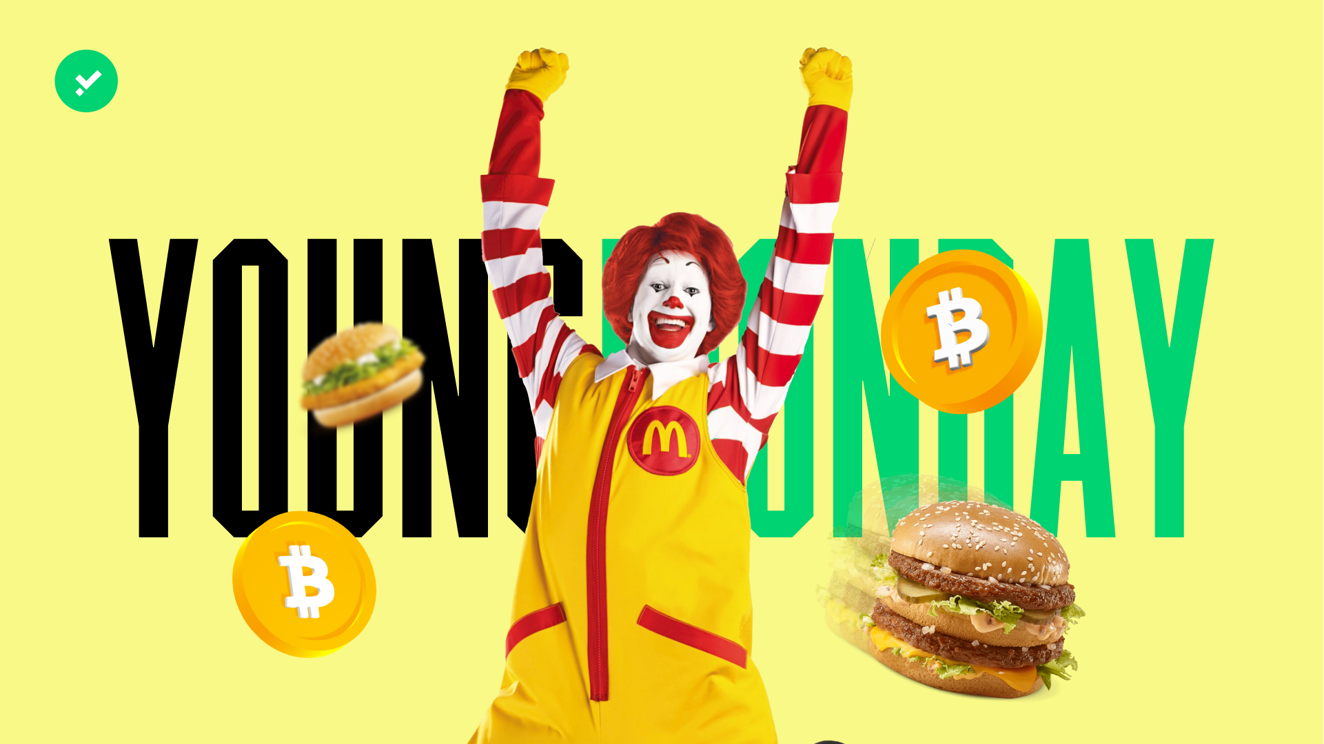 Paying in Bitcoin and Tether at McDonald's in Lugano