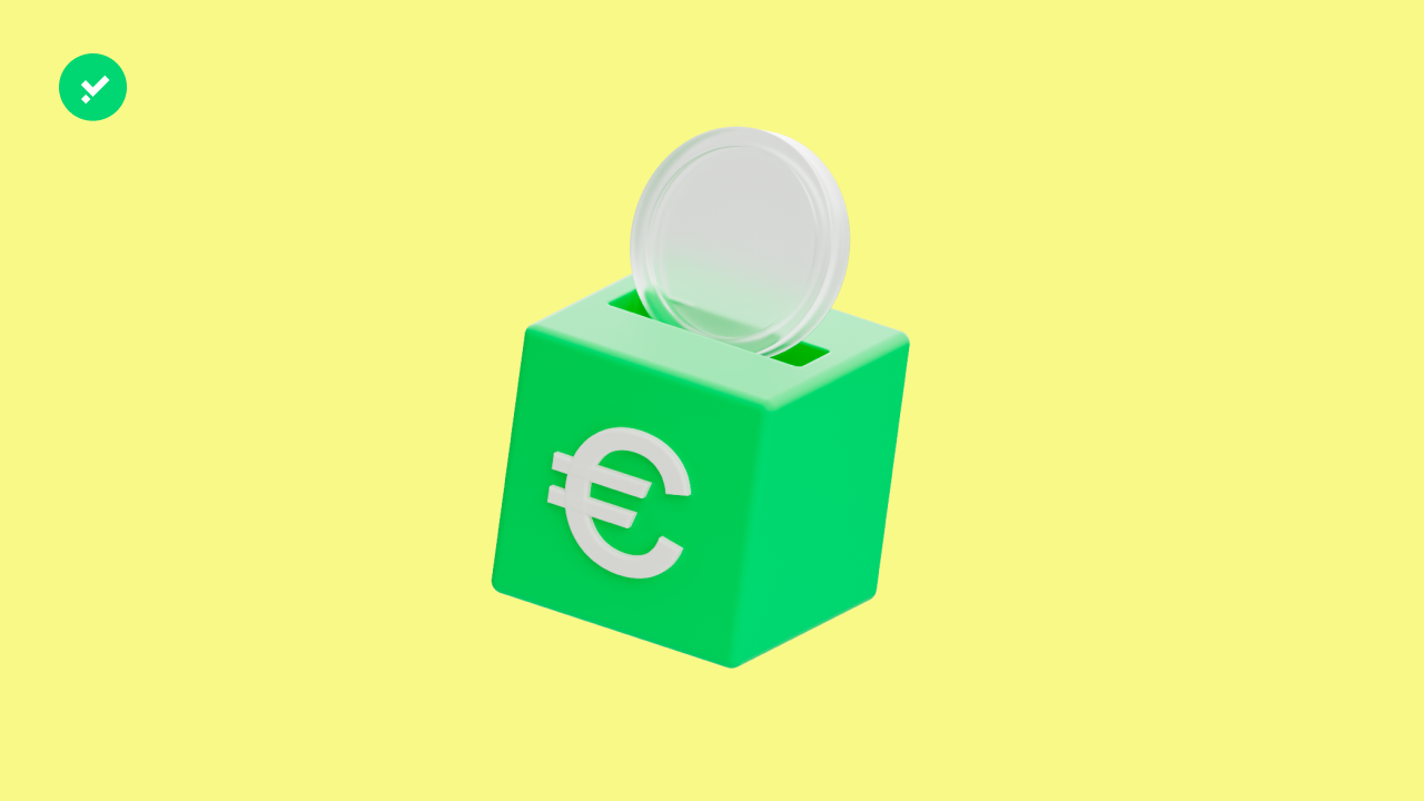 déposer des euros