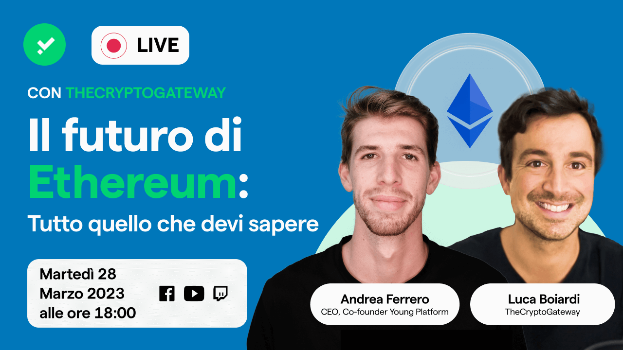 Ethereum: live con the crypto gatewaty