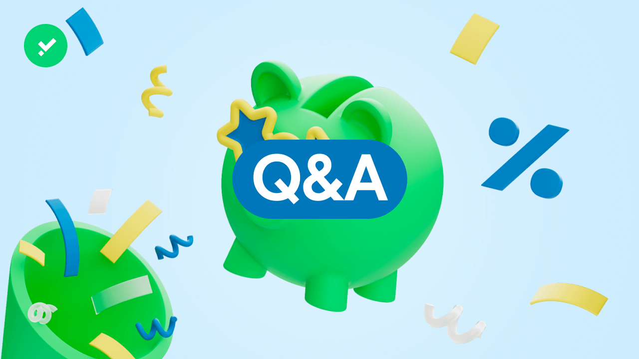 Savings with crypto