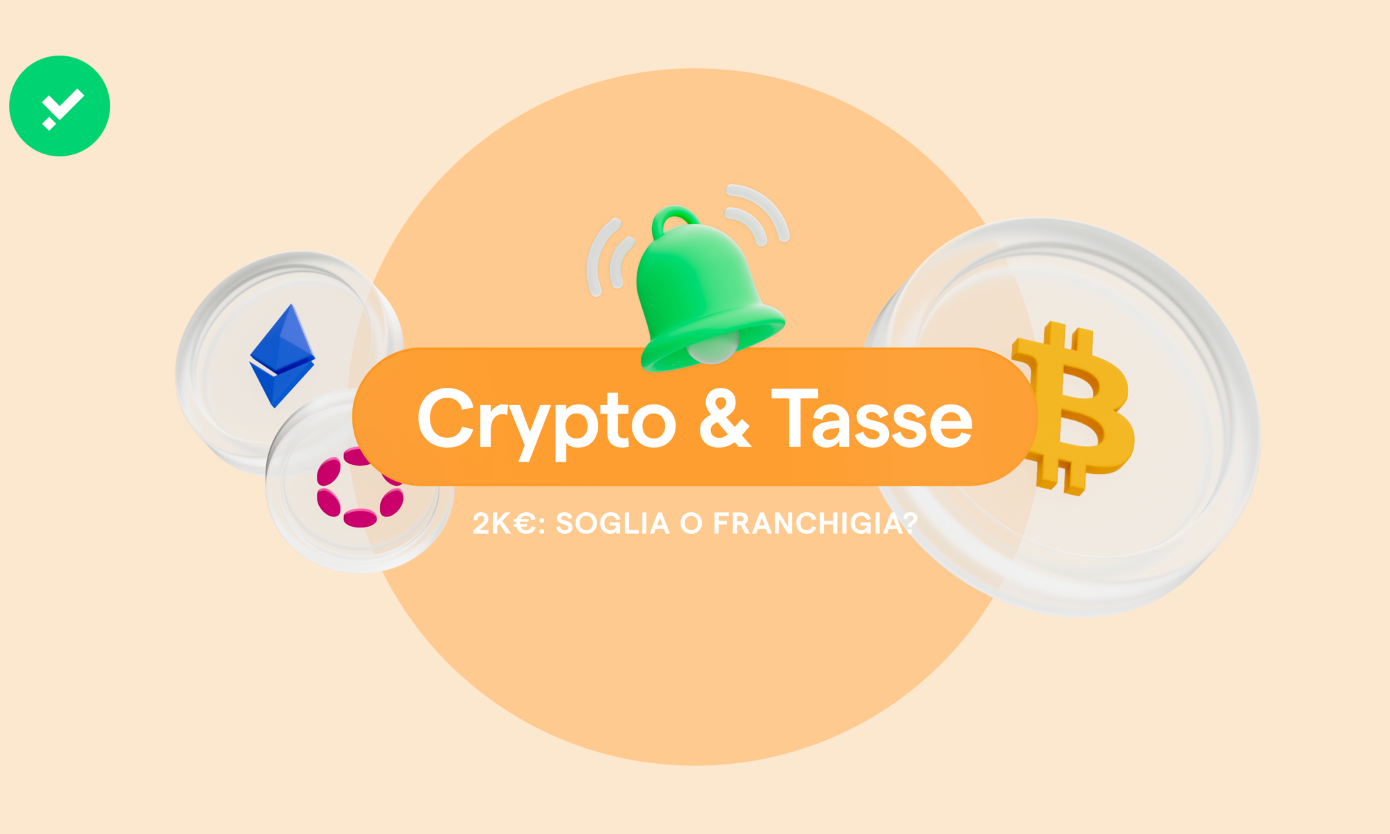 Plusvalenze crypto superiori a 2.000 euro: soglia o franchigia?