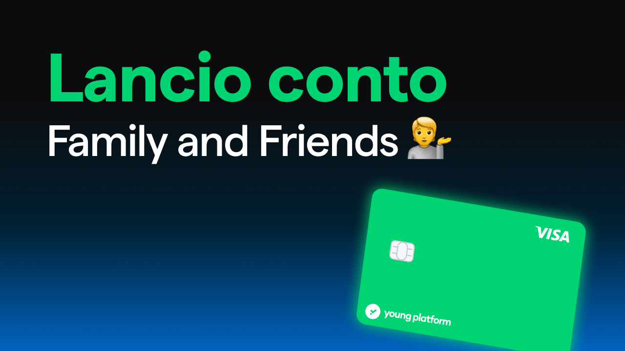 Young si evolve: conto, carta e cashback in arrivo